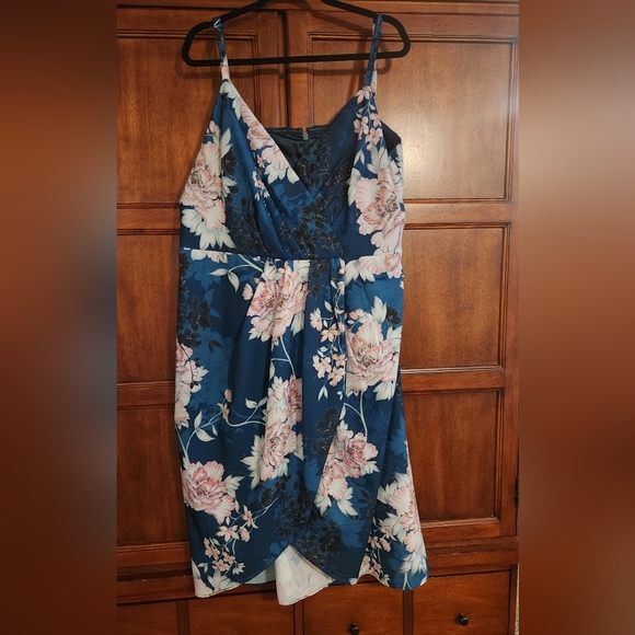 City Chic Jade Blossom sz 20 - Picture 2 of 4